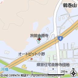 旅館金勝寺周辺の地図