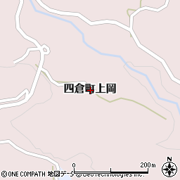 福島県いわき市四倉町上岡周辺の地図