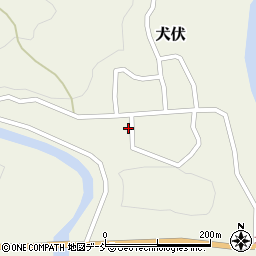新潟県十日町市犬伏786-1周辺の地図