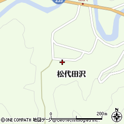 新潟県十日町市松代田沢858周辺の地図