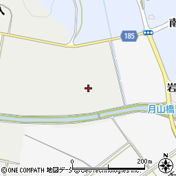 福島県白河市萱根堂ノ前周辺の地図