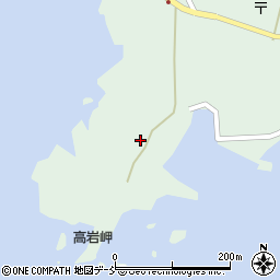 石川県羽咋郡志賀町西海風無ヌ37周辺の地図