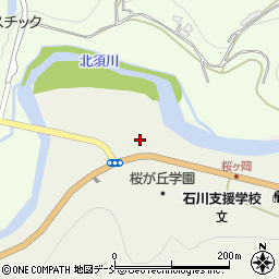 福島県石川郡石川町猫啼111周辺の地図