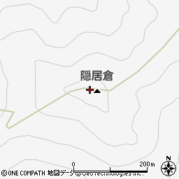 隠居倉周辺の地図