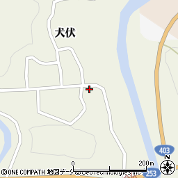 新潟県十日町市犬伏704周辺の地図