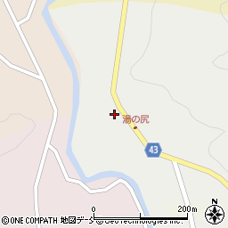 上越森林管理署安塚・松之山治山事業所周辺の地図