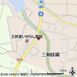 新潟県上越市三和区錦328周辺の地図