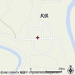 新潟県十日町市犬伏566周辺の地図