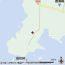 石川県羽咋郡志賀町西海風無ヌ34周辺の地図