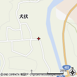 新潟県十日町市犬伏613周辺の地図