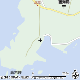 石川県羽咋郡志賀町西海風無ヌ97周辺の地図