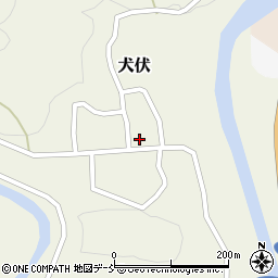新潟県十日町市犬伏590周辺の地図