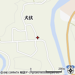 新潟県十日町市犬伏604周辺の地図