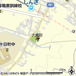 大慶院周辺の地図
