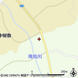 福島県石川町（石川郡）谷沢（真所免）周辺の地図
