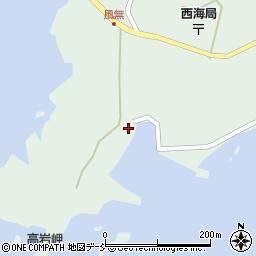 石川県羽咋郡志賀町西海風無ヌ100周辺の地図