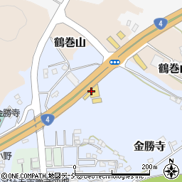 ＨｏｎｄａＣａｒｓ福島白河金勝寺店周辺の地図