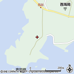 石川県羽咋郡志賀町西海風無ヌ6周辺の地図