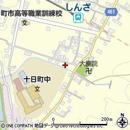 新潟県十日町市新座甲101周辺の地図
