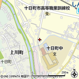 新潟県十日町市新座甲263周辺の地図
