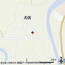 新潟県十日町市犬伏596周辺の地図