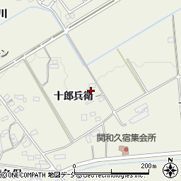 福島県西白河郡泉崎村関和久梨木平周辺の地図