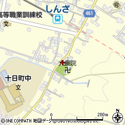 新潟県十日町市新座甲885周辺の地図