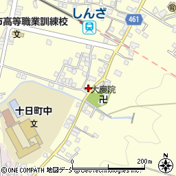 新潟県十日町市新座甲306周辺の地図