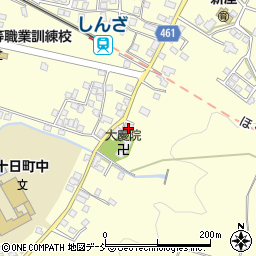 新潟県十日町市新座甲881周辺の地図
