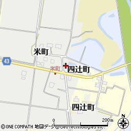 新潟県上越市米町780-1周辺の地図