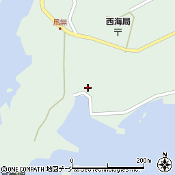 石川県羽咋郡志賀町西海風無ヌ109周辺の地図