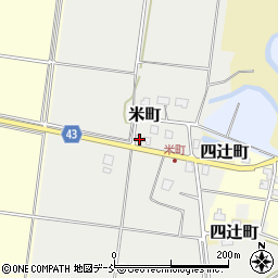 新潟県上越市米町3622周辺の地図