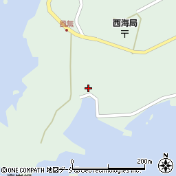 石川県羽咋郡志賀町西海風無ヌ106周辺の地図