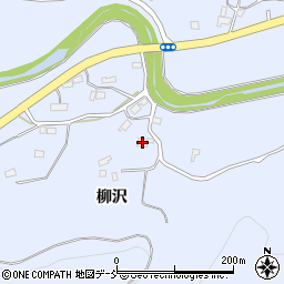 福島県いわき市大久町小久柳沢周辺の地図