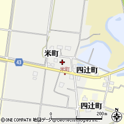 新潟県上越市米町772周辺の地図