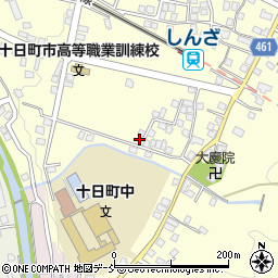 新潟県十日町市新座甲301周辺の地図