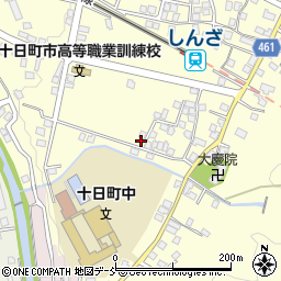 新潟県十日町市新座甲301周辺の地図