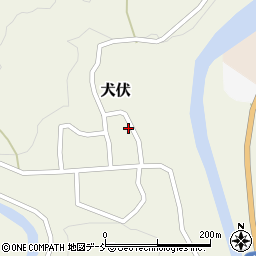 新潟県十日町市犬伏595周辺の地図
