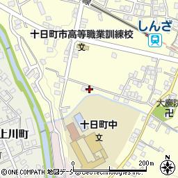 新潟県十日町市新座甲267周辺の地図