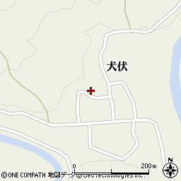 新潟県十日町市犬伏551周辺の地図