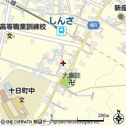 新潟県十日町市新座甲312周辺の地図