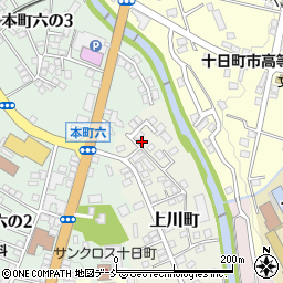 新潟県十日町市上川町640-3周辺の地図