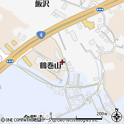 福島県白河市飯沢58-2周辺の地図