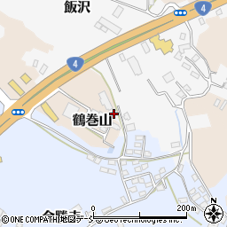 福島県白河市飯沢58-2周辺の地図