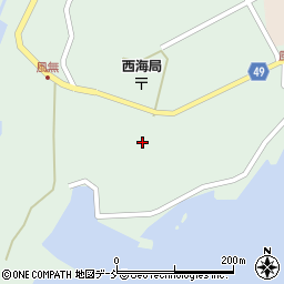 石川県羽咋郡志賀町西海風無チ周辺の地図