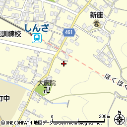 新潟県十日町市新座甲874周辺の地図