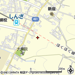 新潟県十日町市新座甲860周辺の地図