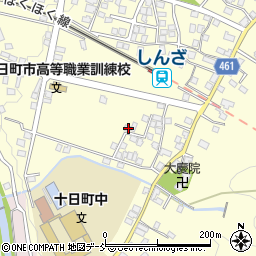 新潟県十日町市新座甲291周辺の地図