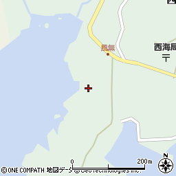 石川県羽咋郡志賀町西海風無ル周辺の地図