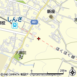 新潟県十日町市新座甲859周辺の地図